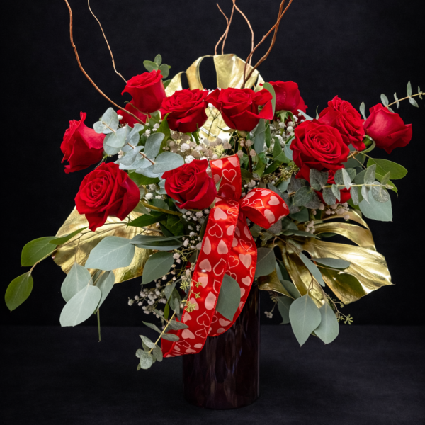 Naples Picasso Golden Heart Dozen